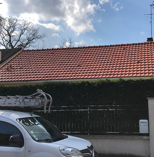 Rénovation de toiture et ravalement de façade à Bourg La Reine 92